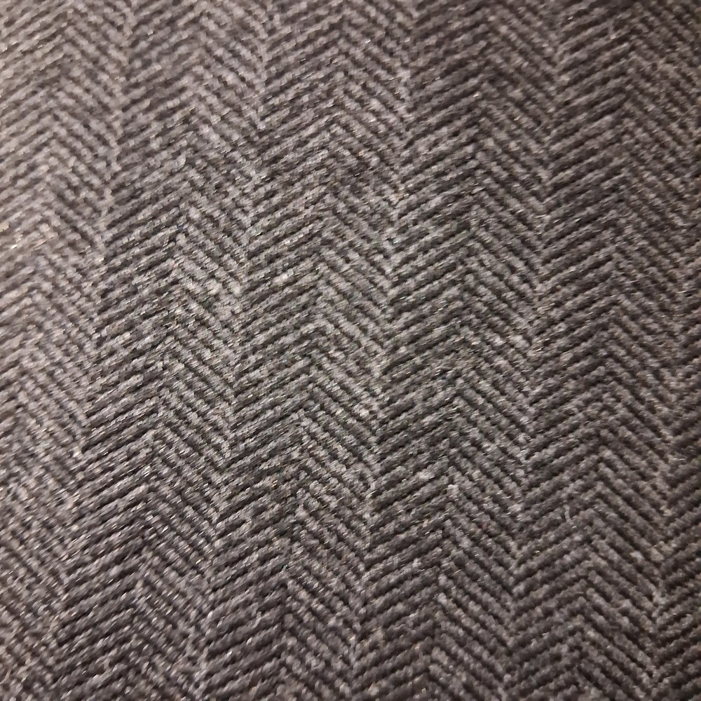 Noir Womens Sheath Dress Sz M Gray Herringbone 3/4 Sleeve Poly/Viscose Spandex - Picture 13 of 16